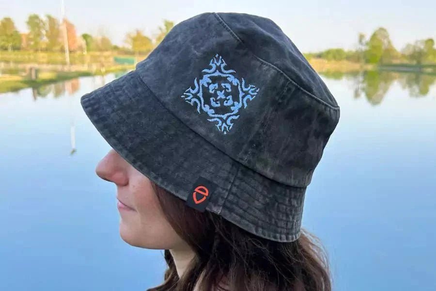 embroidered bucket hat