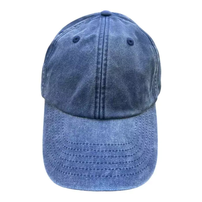 Basic Denim Washed Out Baseball Cap