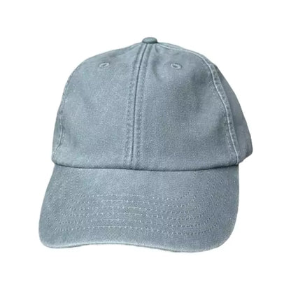 Basic Jade Green Washed Out Baseball Cap