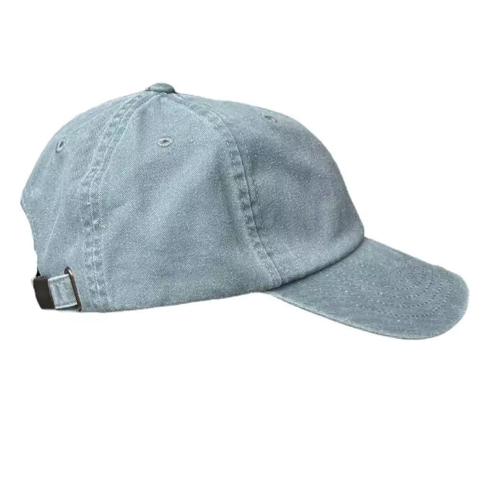 Basic Jade Green Washed Out Baseball Cap