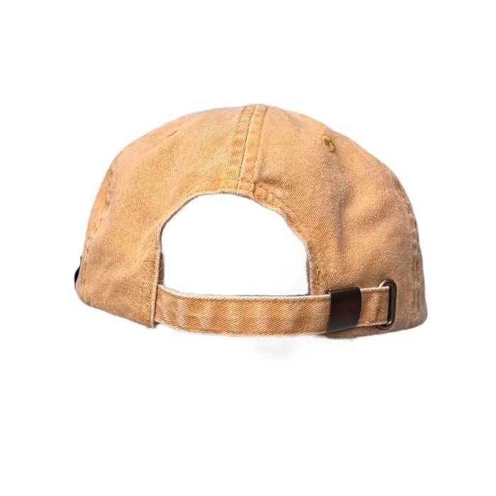 Basic Ochre Washed Out Baseball Cap