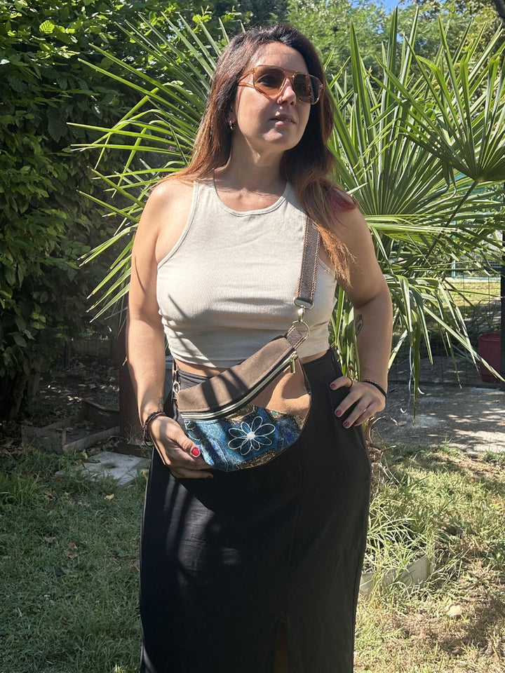 Handmade Boho Women's Crossbody Bag