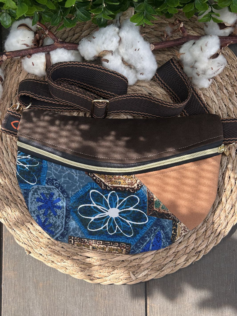 Handmade Boho Women's Crossbody Bag