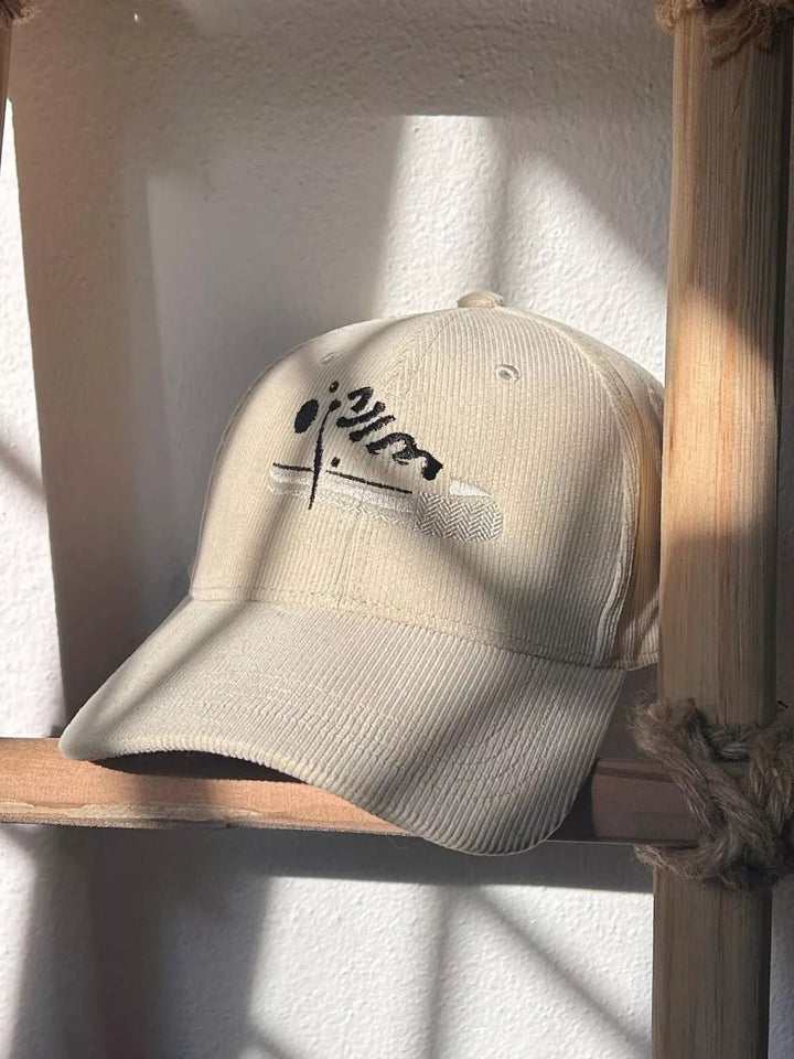 All Star Embroidered Ribbed Baseball Cap