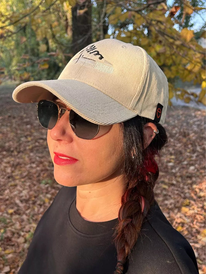 All Star Embroidered Ribbed Baseball Cap
