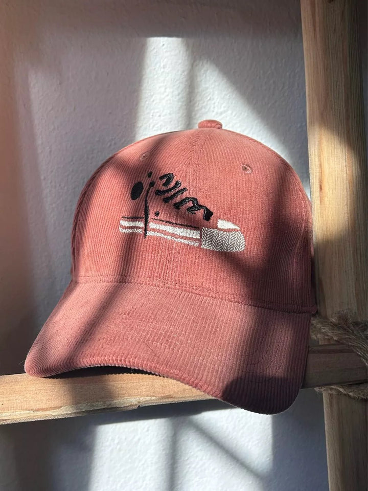 All Star Embroidered Ribbed Baseball Cap