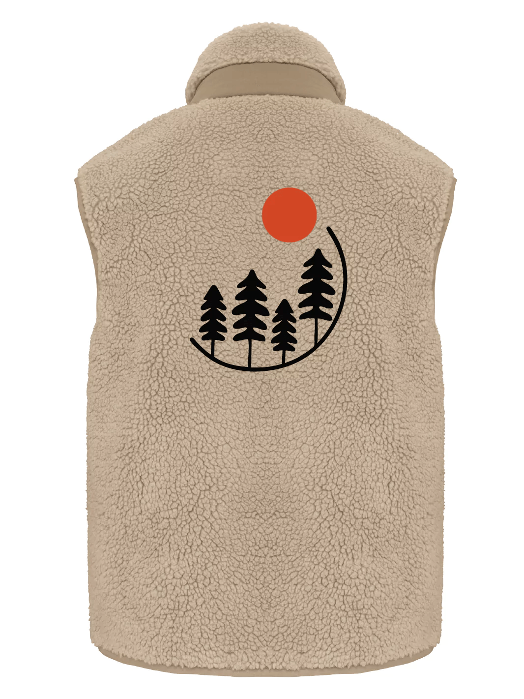 annapurna teddy unisex bodywarmer beige