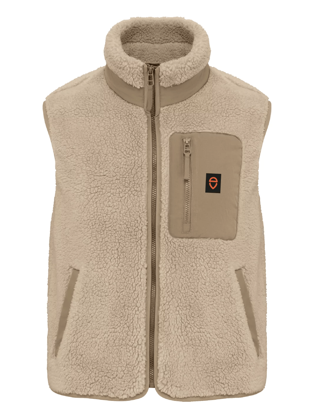 annapurna teddy unisex bodywarmer beige