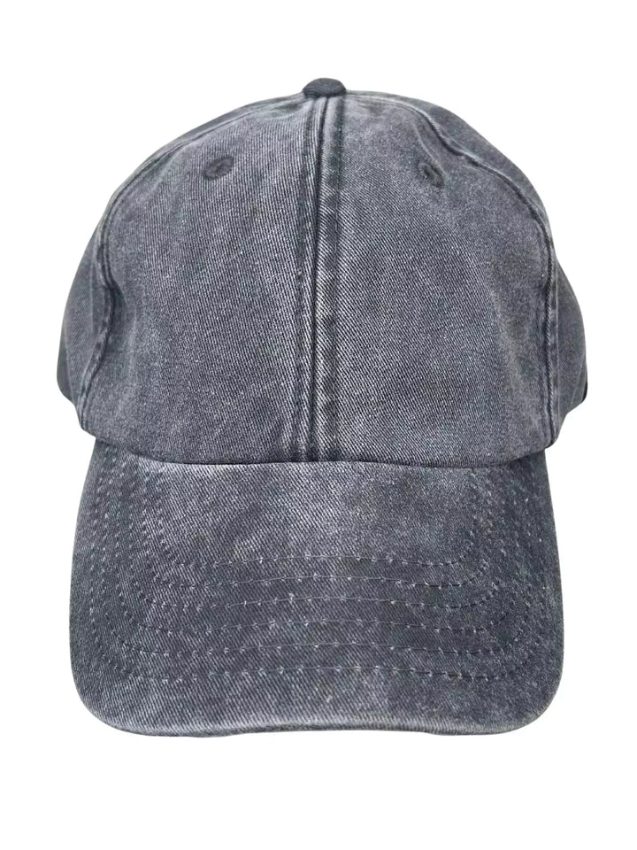 basic washed out baseball cap