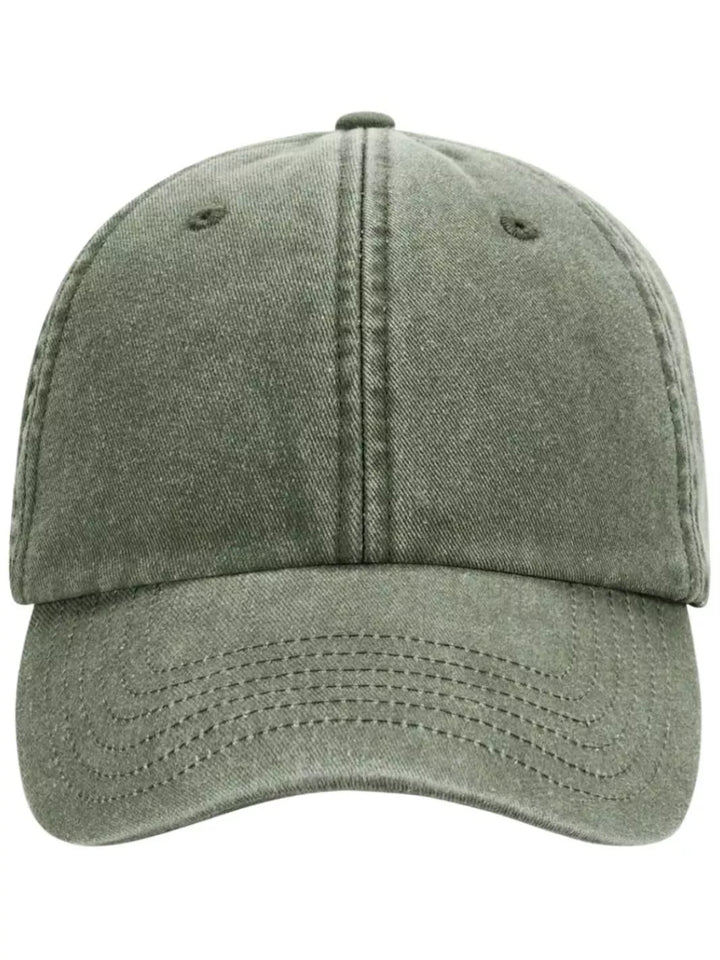basic washed out baseball cap
