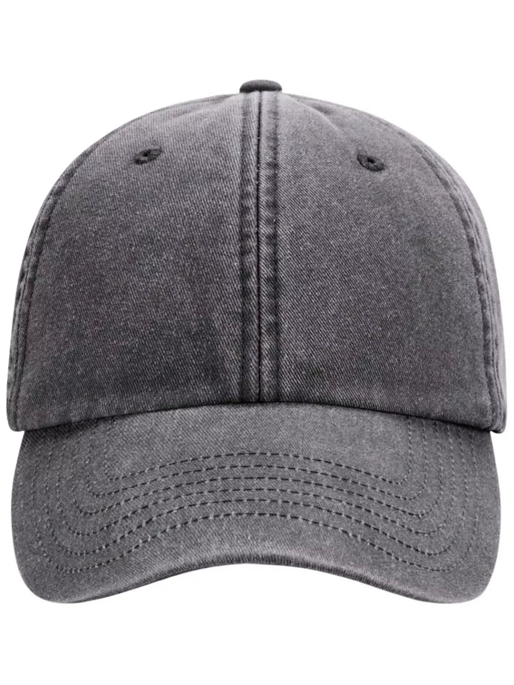 basic washed out baseball cap