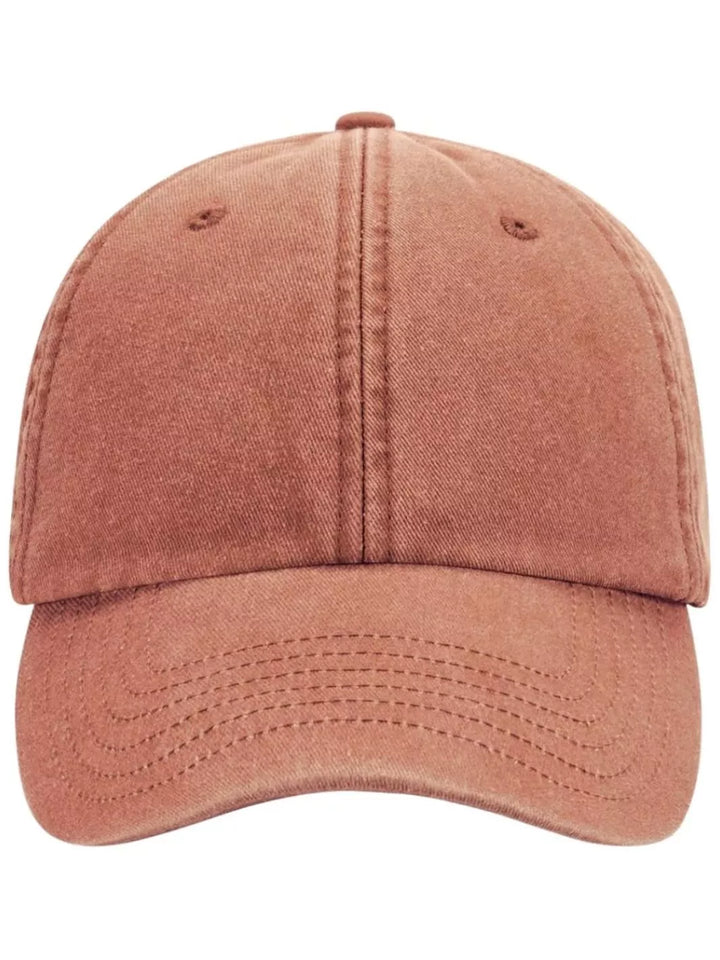 basic washed out baseball cap