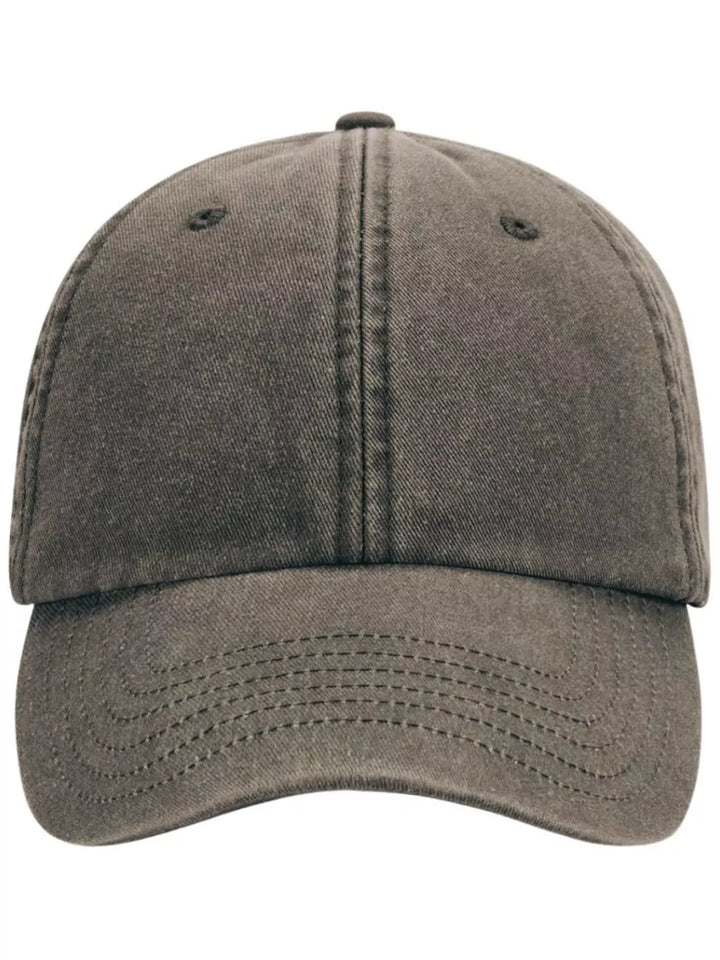 basic washed out baseball cap