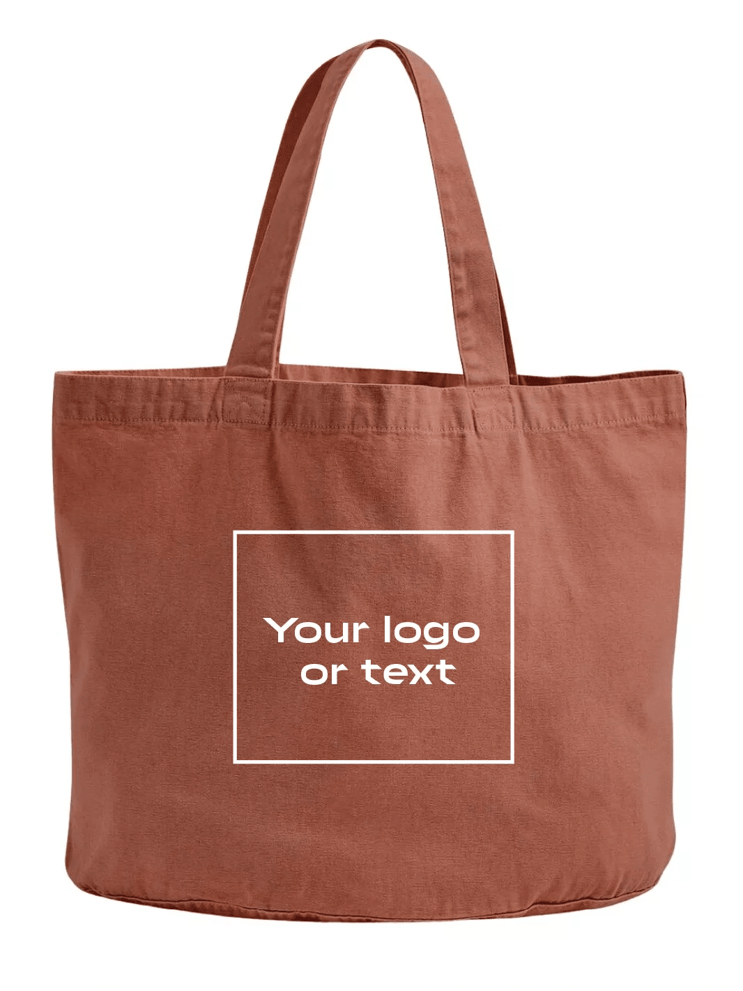 embroidered custom washed out tote bag and travel pouch