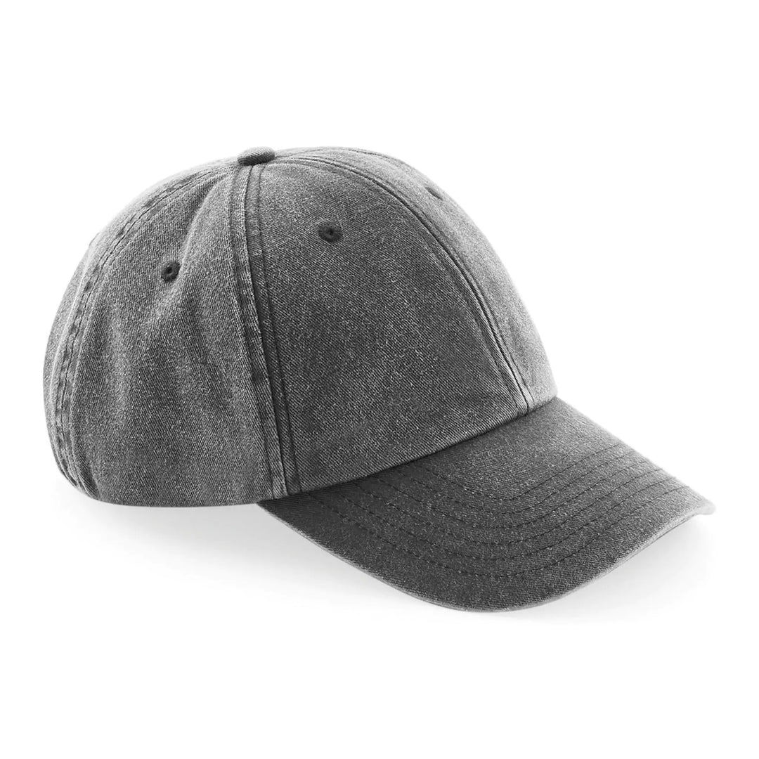 unisex black washed out baseball cap