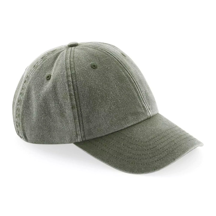 unisex khaki washed out baseball cap