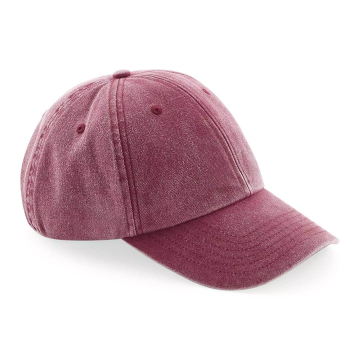 unisex red sand washed out baseball cap