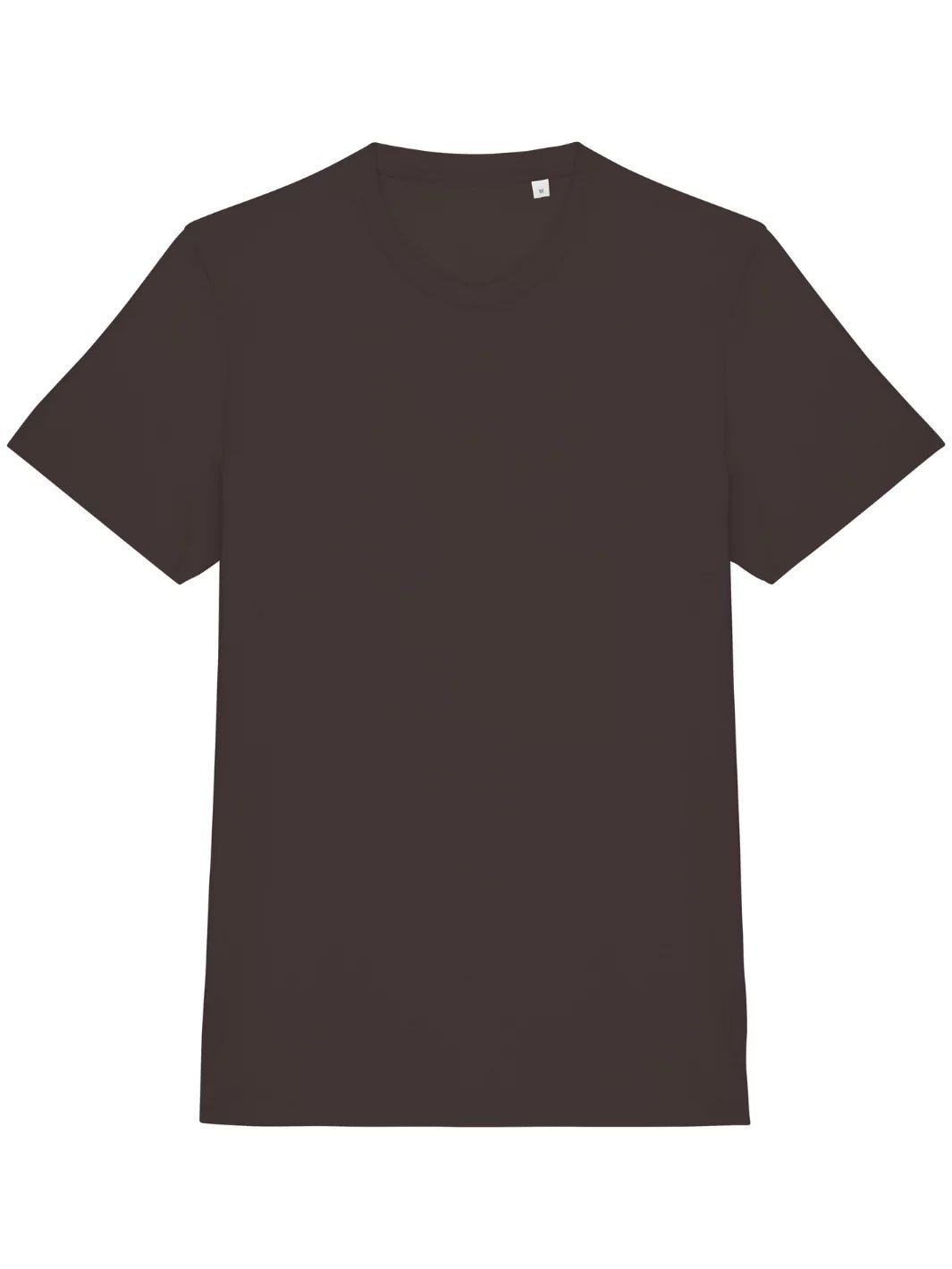 deep chocolate organic cotton t_shirt