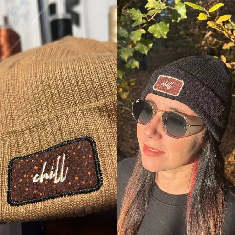 embroidered beanies