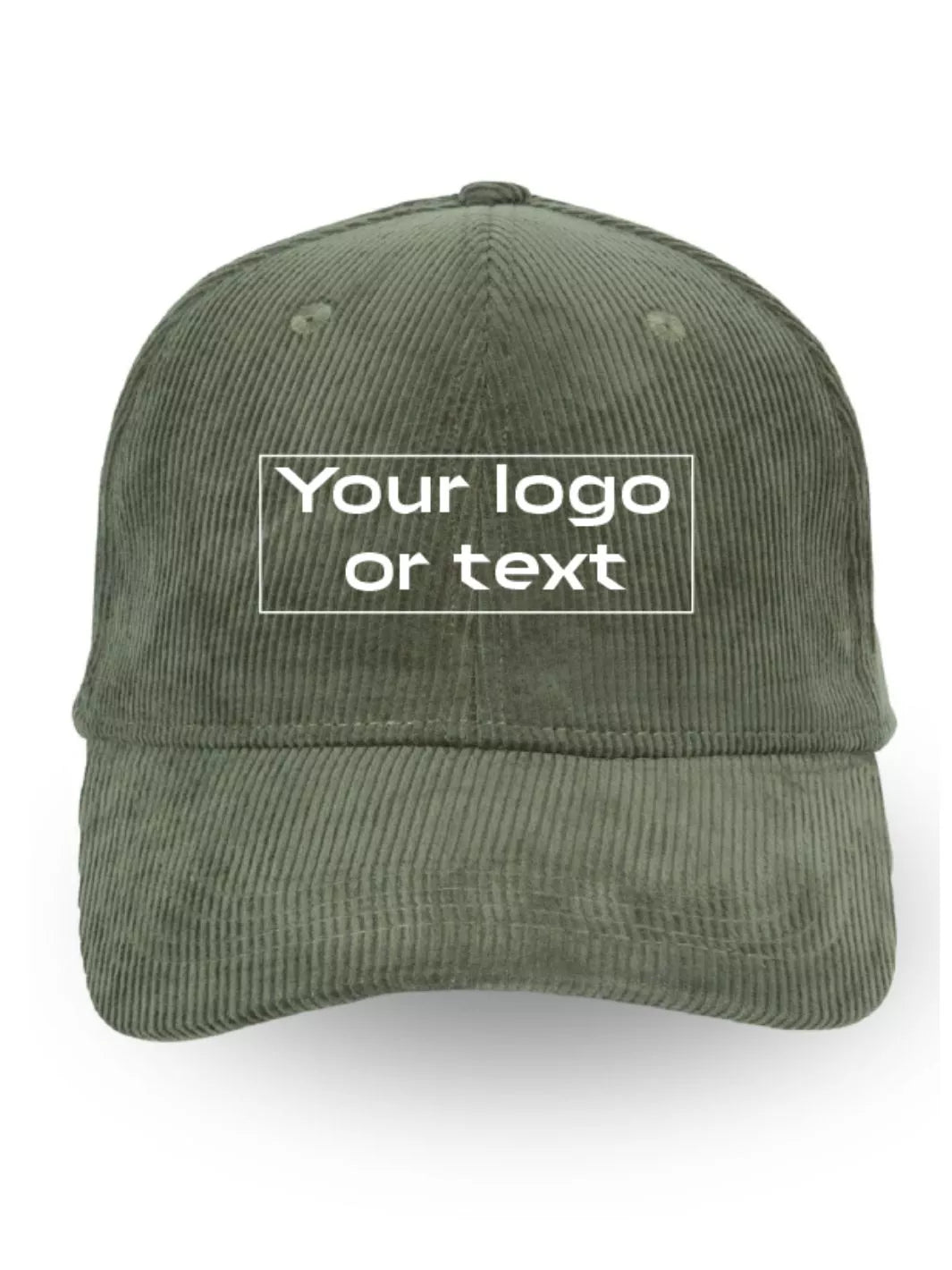 embroidered custom courdory baseball cap