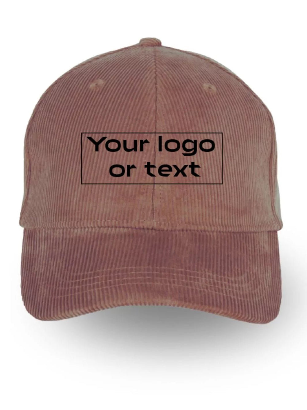 embroidered custom courdory baseball cap