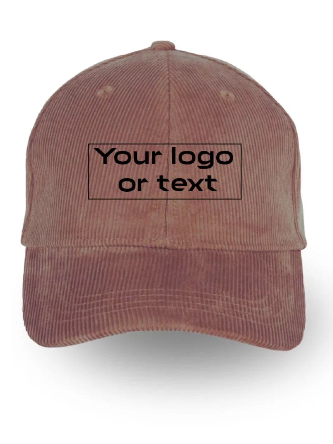 embroidered custom courdory baseball cap