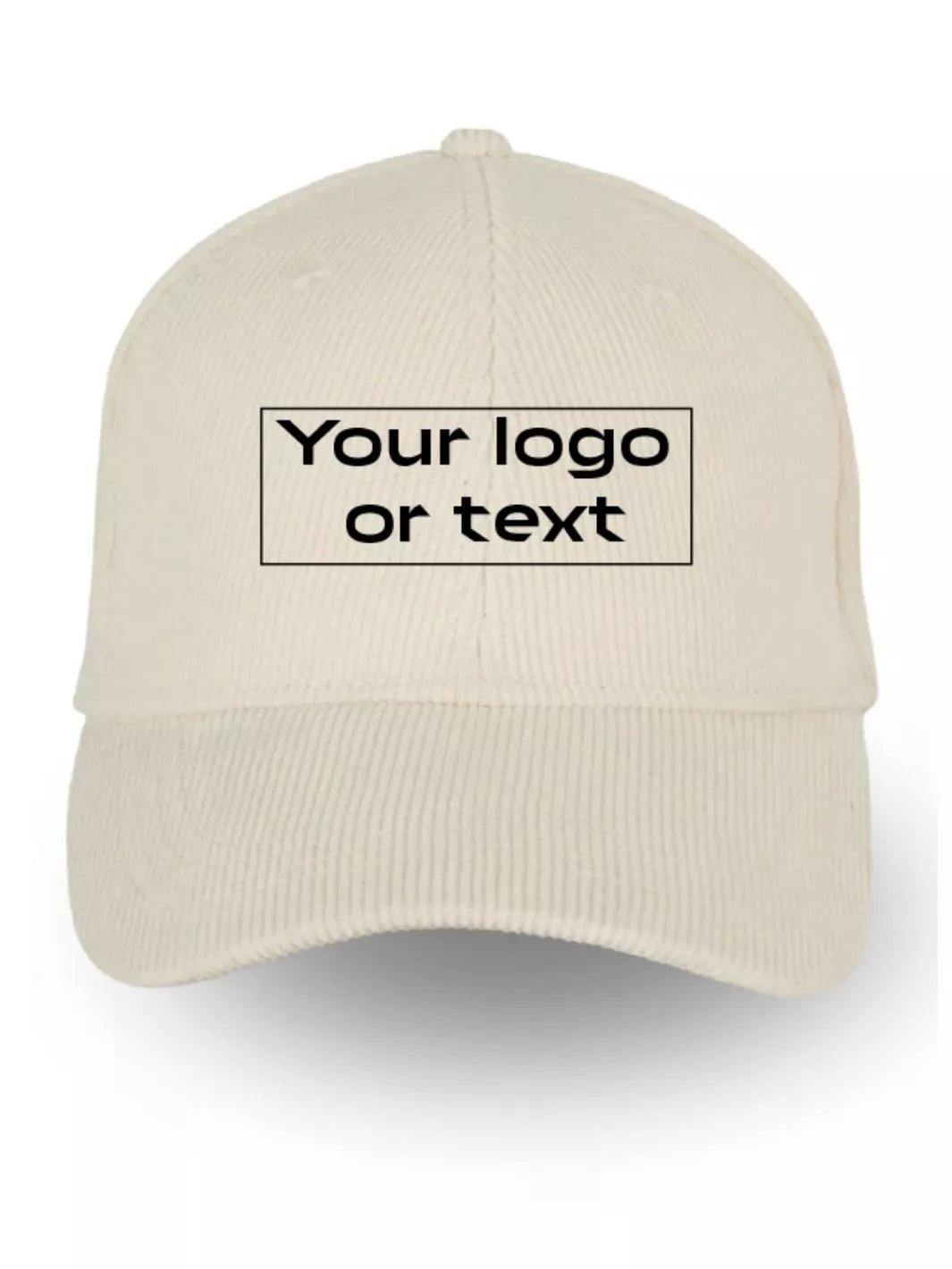 embroidered custom courdory baseball cap