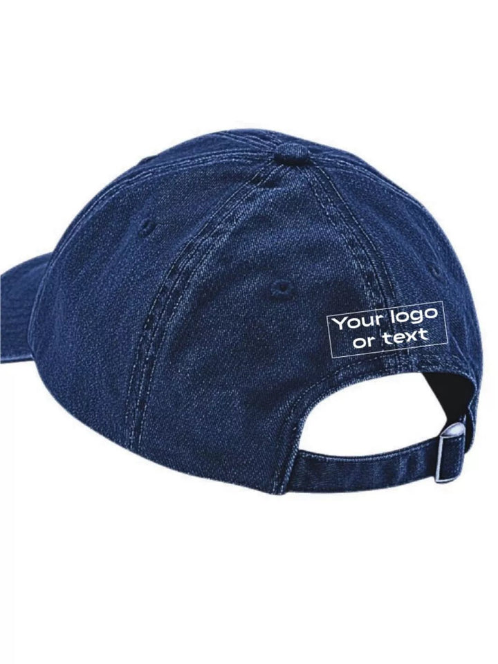 Personalized Embroidered Denim Ball Cap