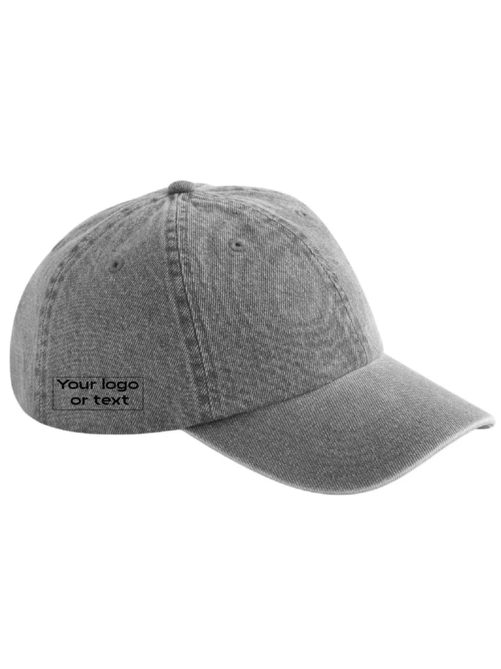 Personalized Embroidered Denim Ball Cap