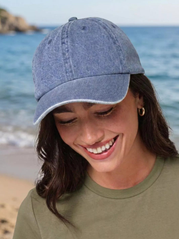 Personalized Embroidered Denim Ball Cap