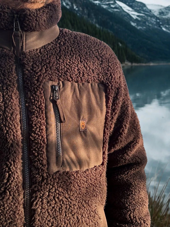 embroidered unisex teddy jacket apres ski club