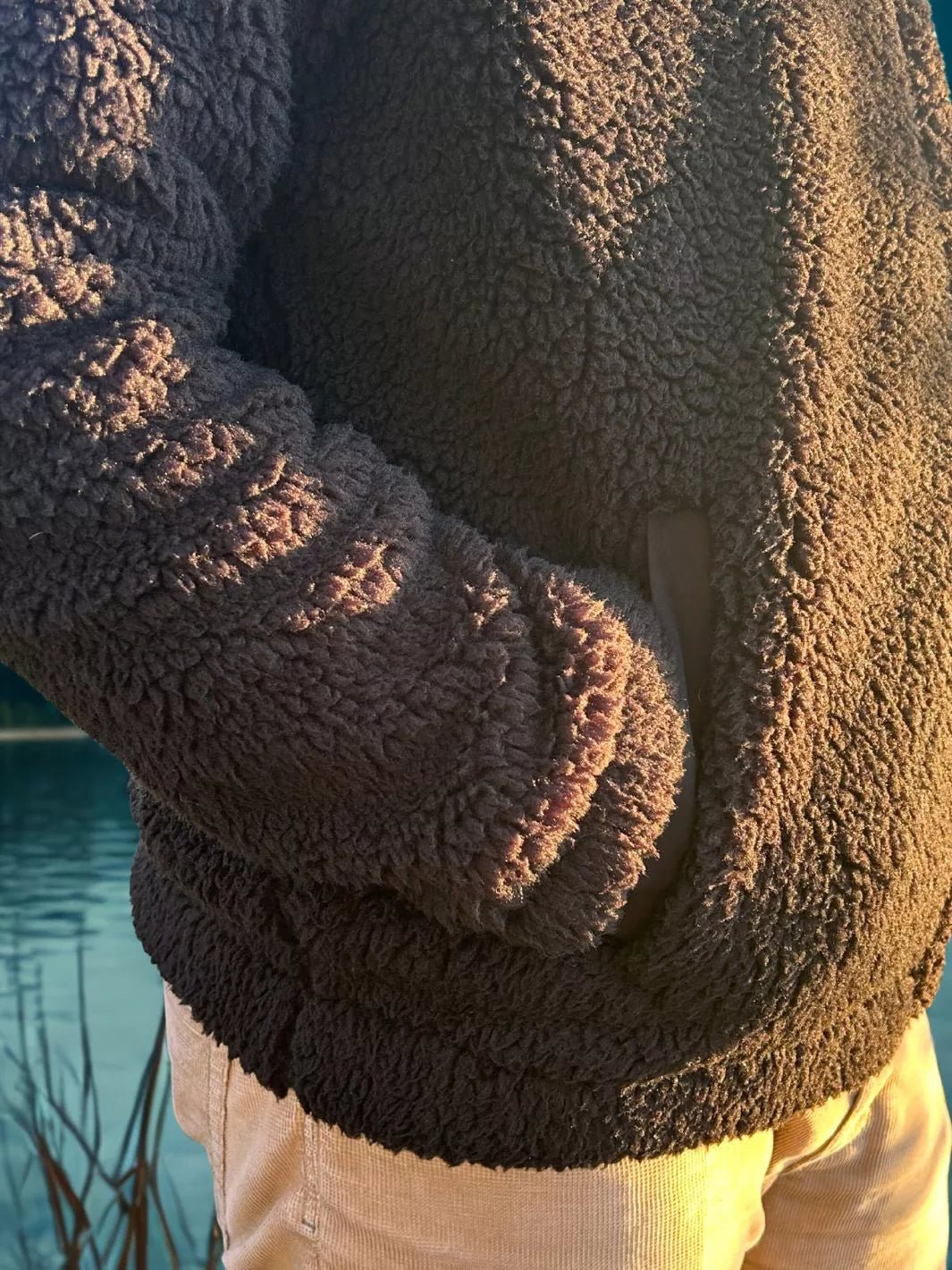 embroidered unisex teddy jacket apres ski club