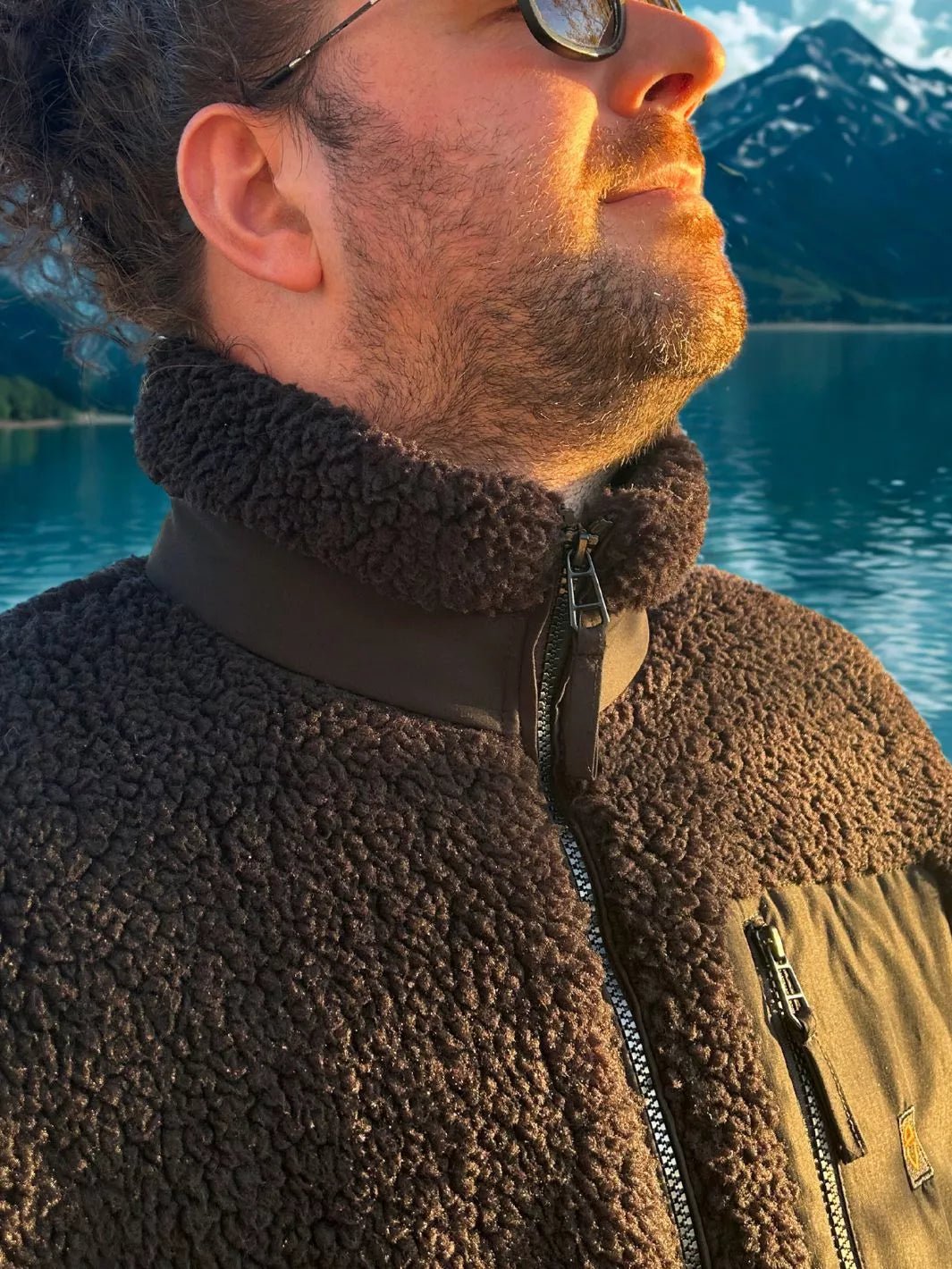 embroidered unisex teddy jacket apres ski club