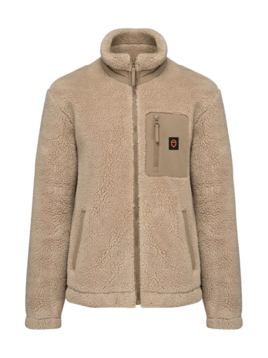 beige embroidered unisex jacket apres ski club