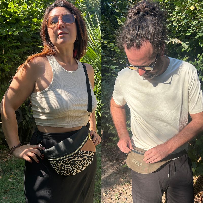 handmade belt bag for women and man