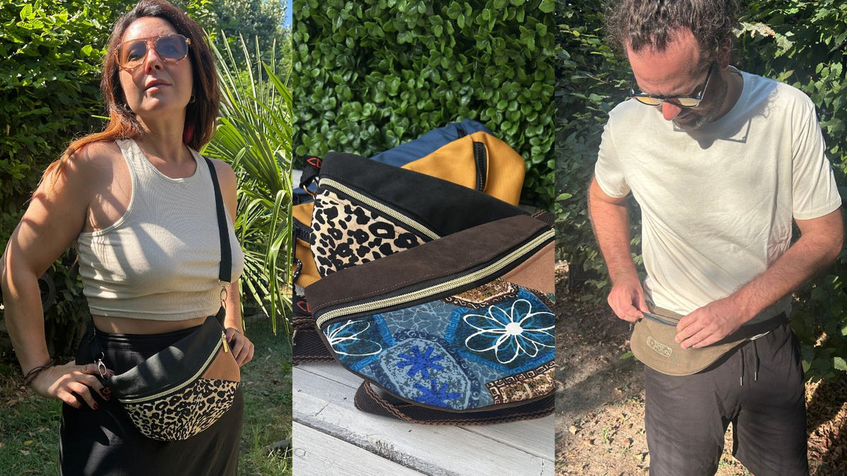 homemade belt bags for women and man