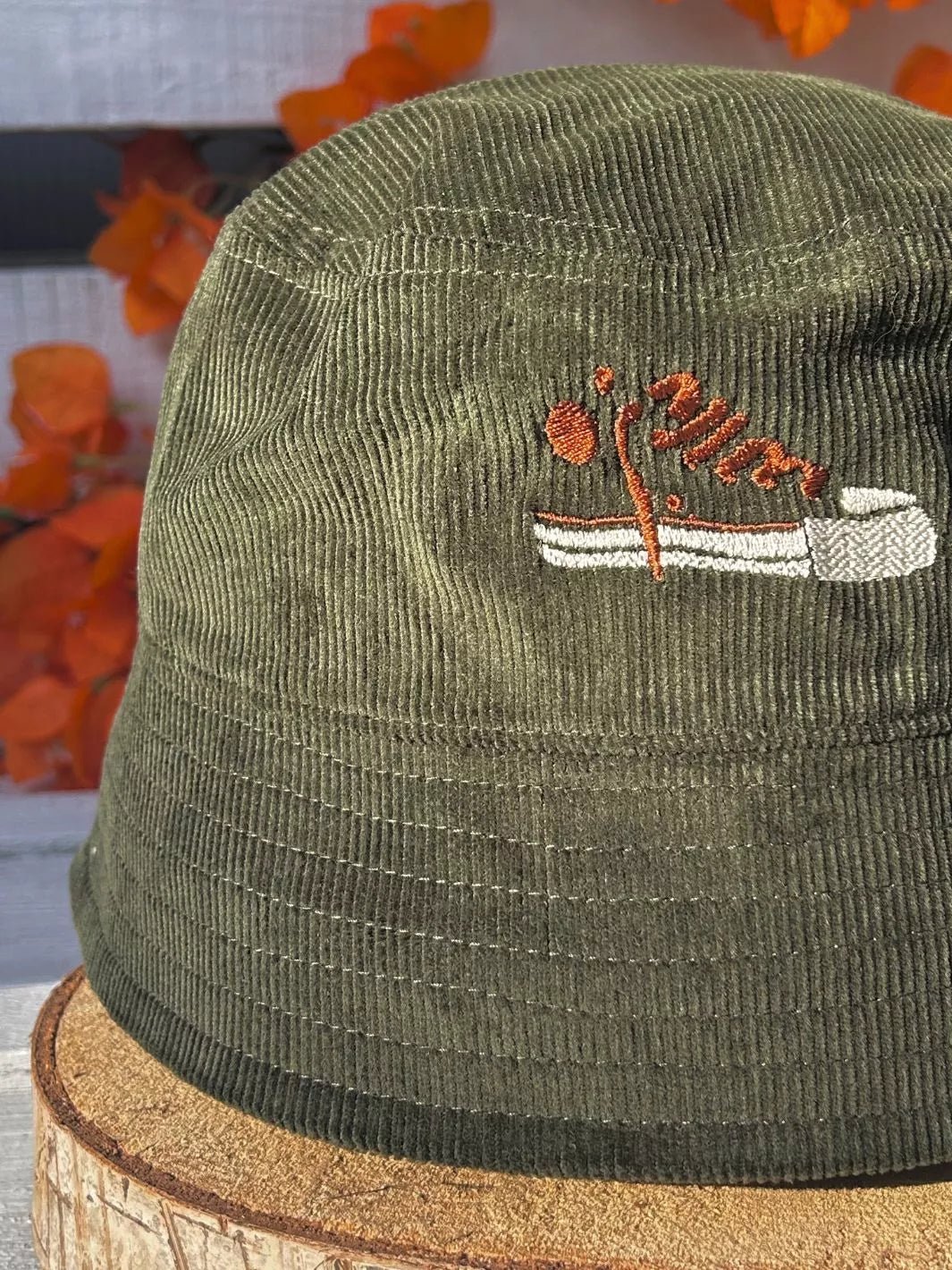 Ribbed Bucket hat embroidered all star