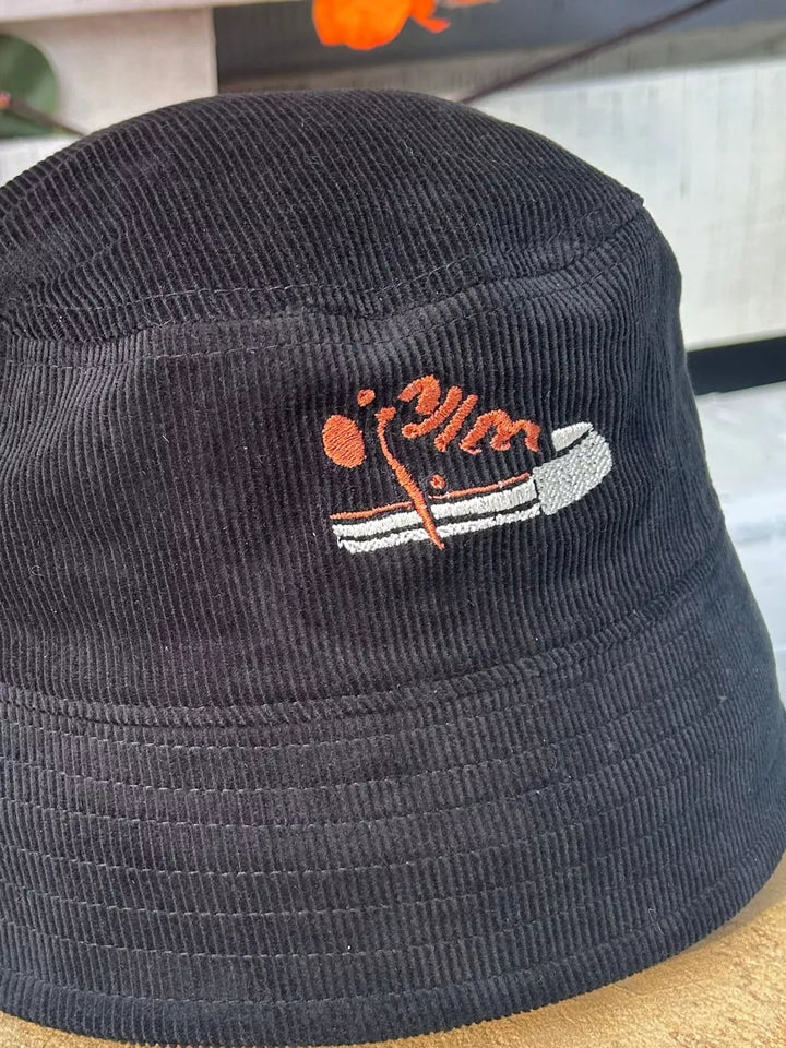 Ribbed Bucket hat embroidered all star