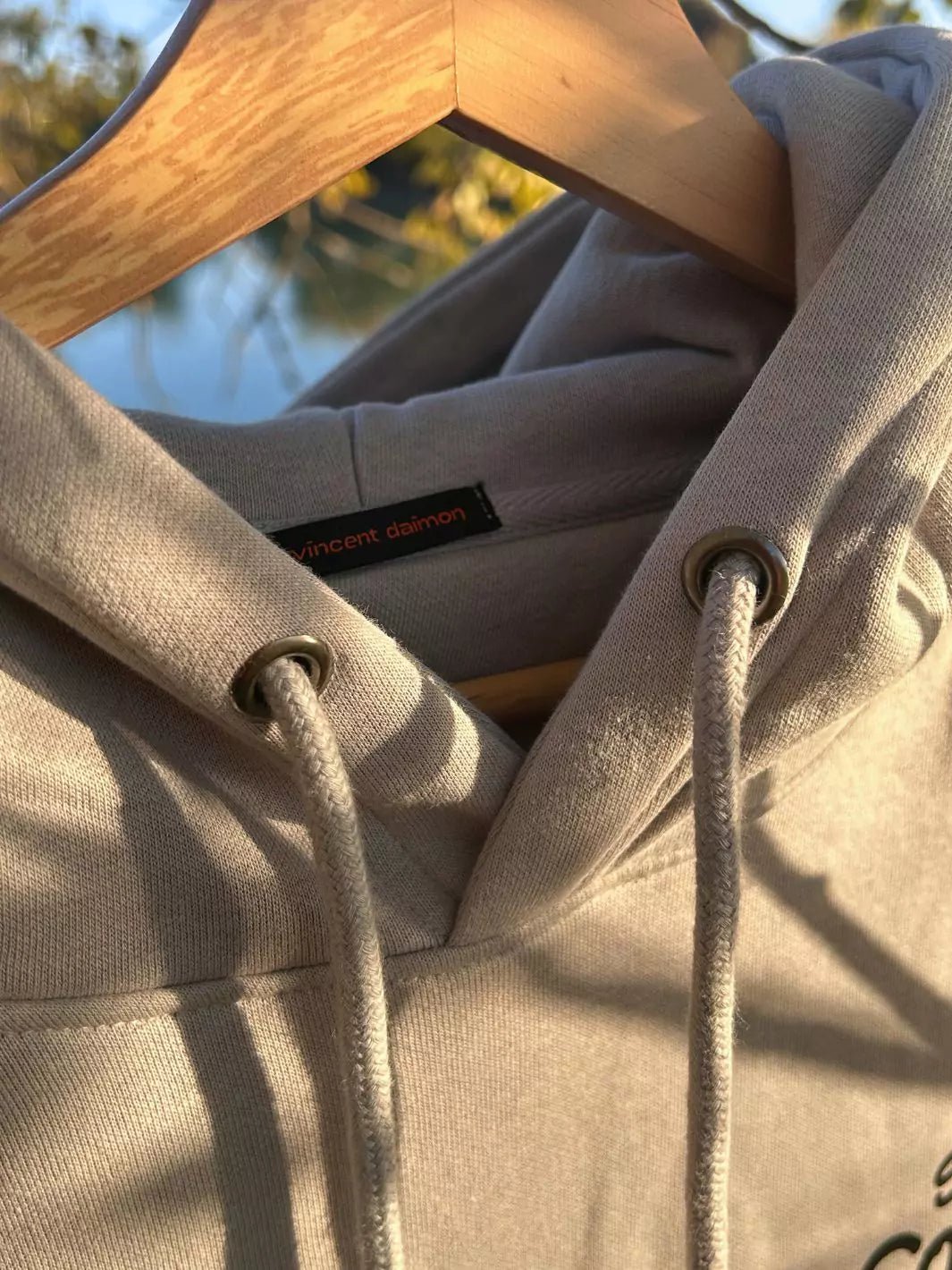 slow coffee club unisex hoodie light grey