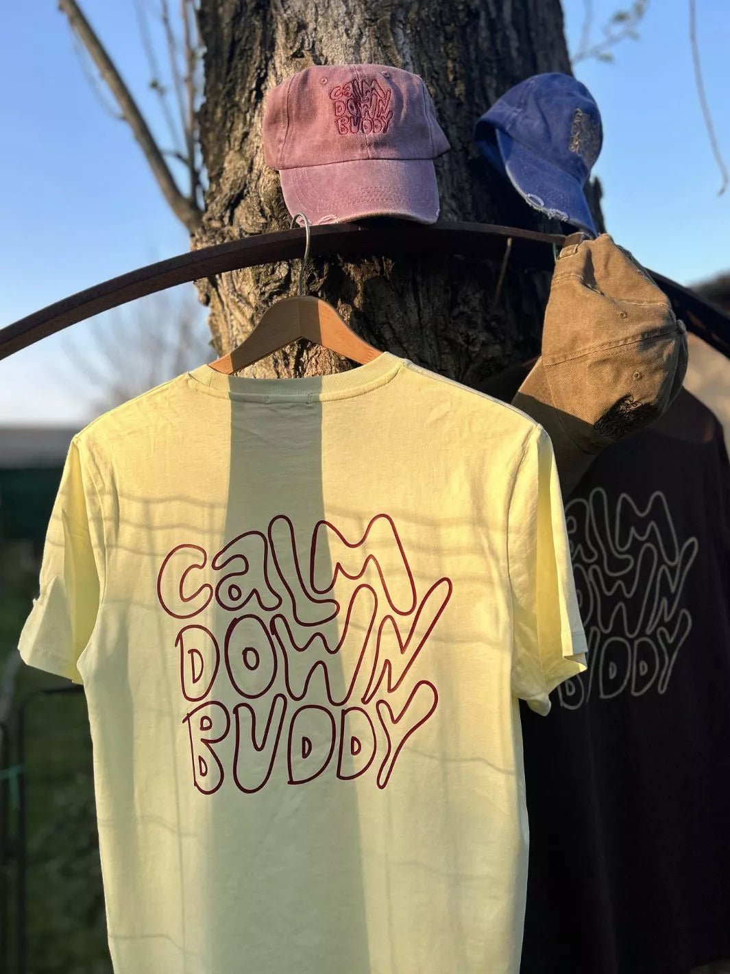 Unisex Organic Cotton T-Shirt Calm Down Buddy