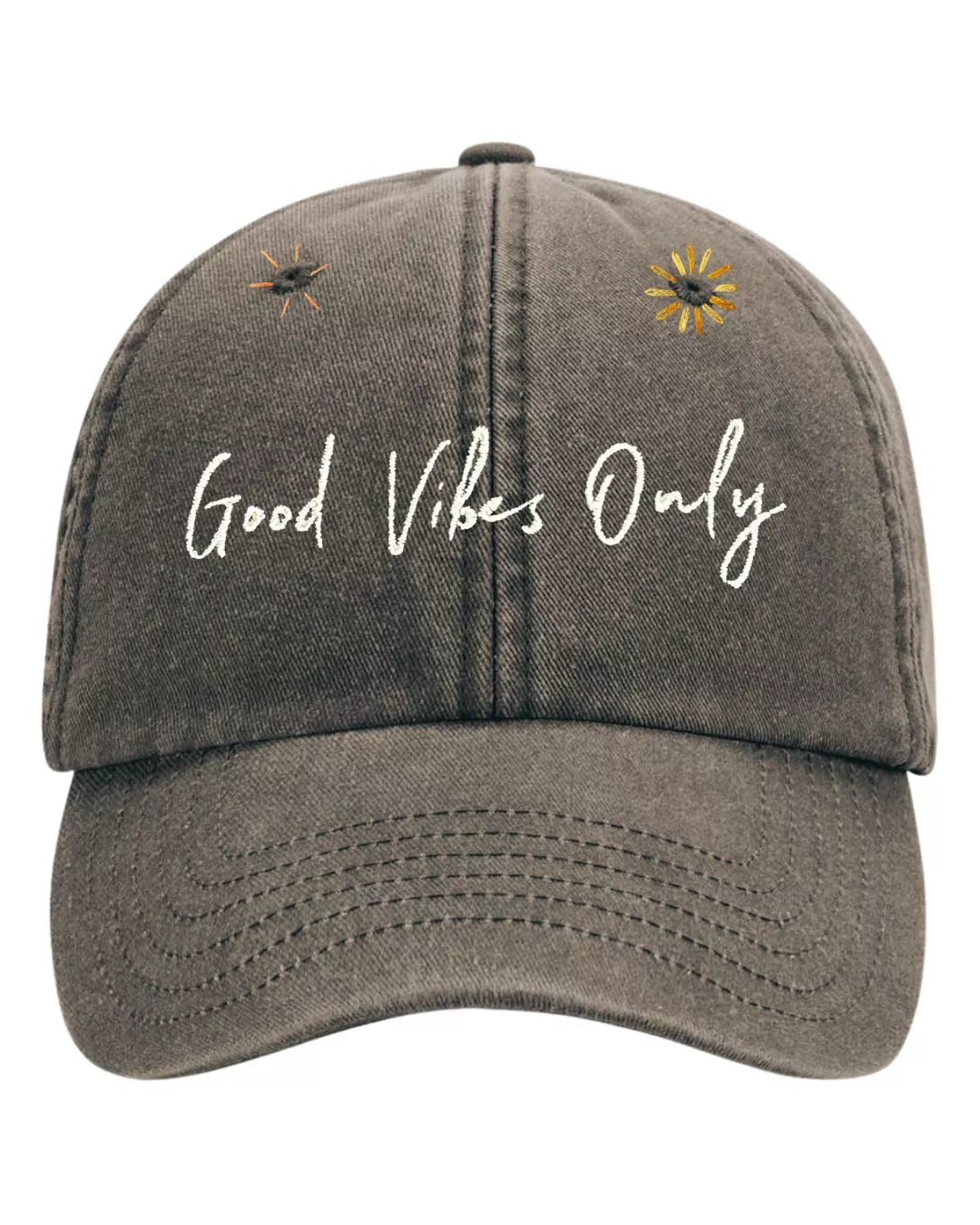 vintage baseball cap good vibes only