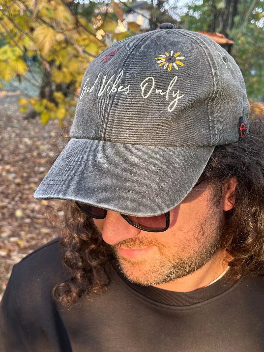 vintage baseball cap good vibes only
