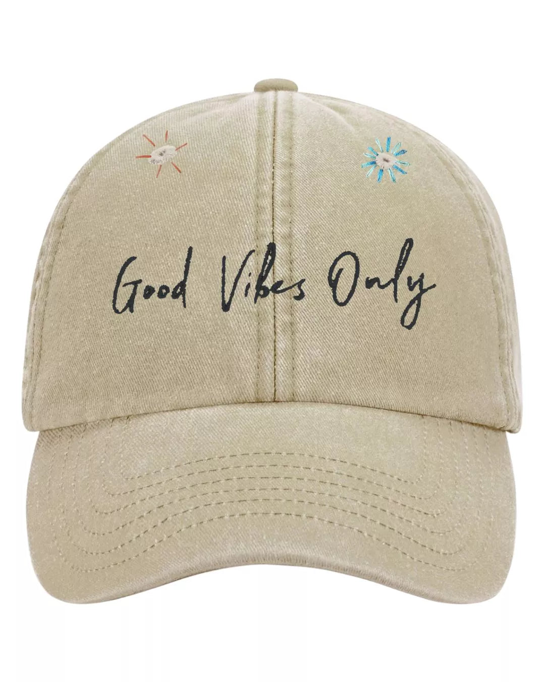 vintage baseball cap good vibes only