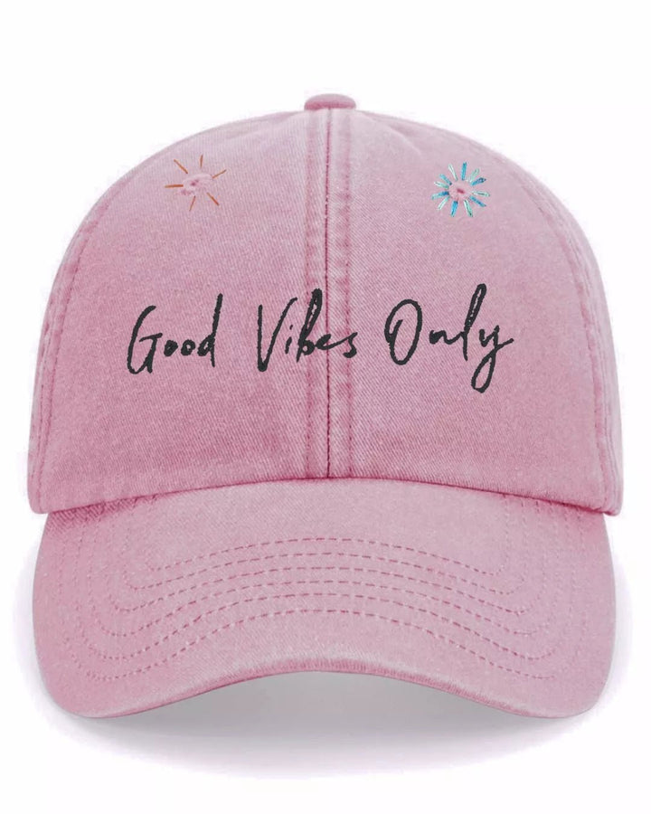 vintage baseball cap good vibes only