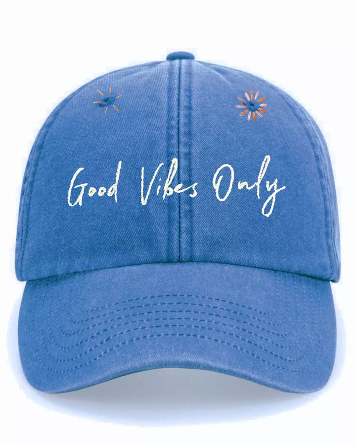 vintage baseball cap good vibes only