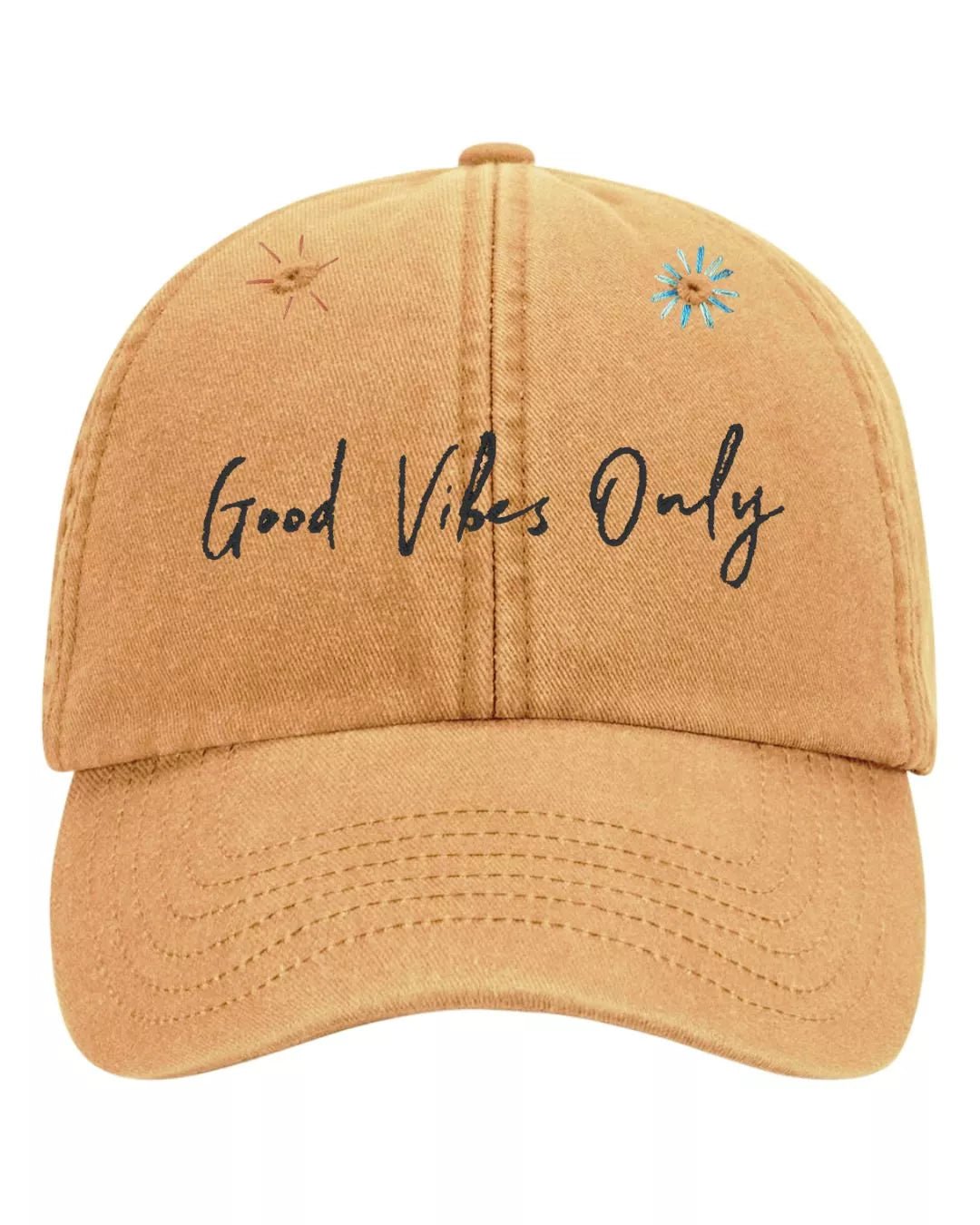 vintage baseball cap good vibes only