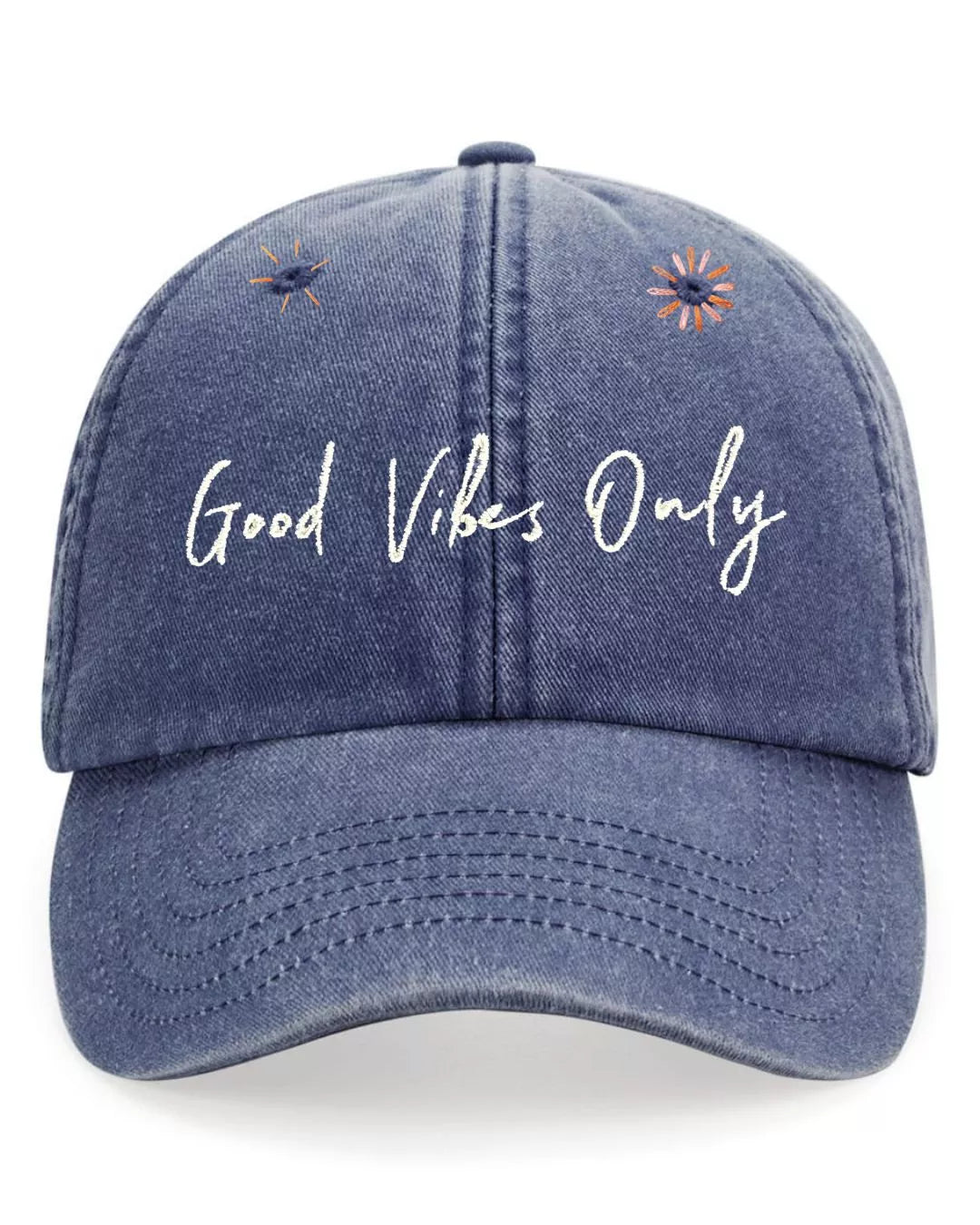 vintage baseball cap good vibes only