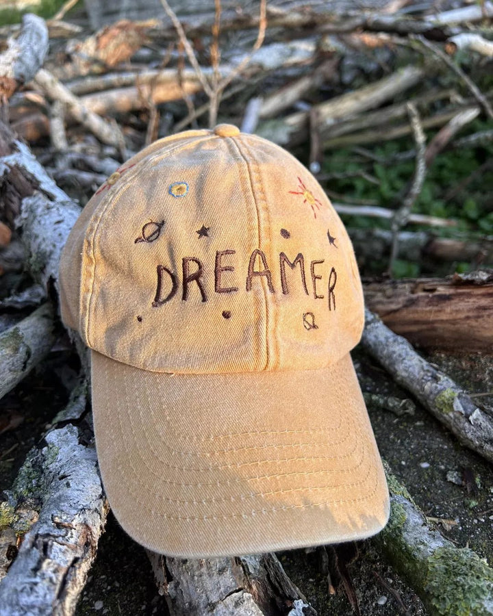 vintage embroidered baseball cap dreamer