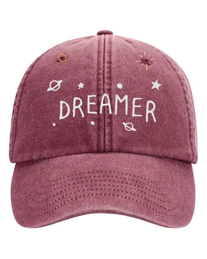 vintage embroidered baseball cap dreamer