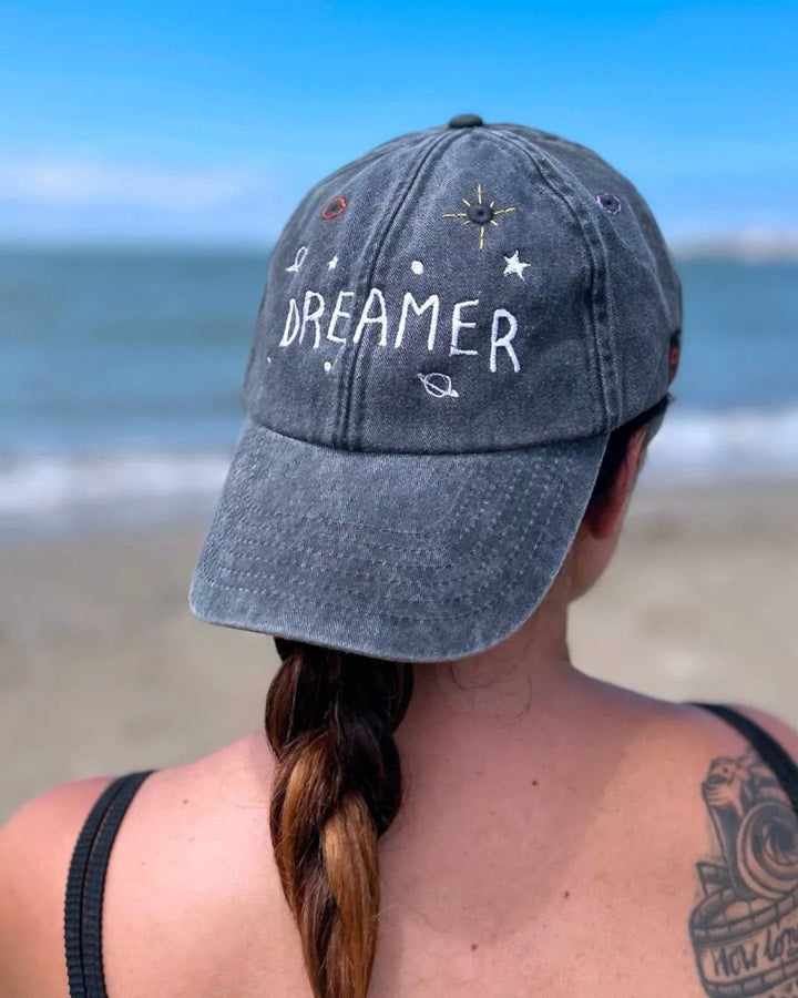vintage embroidered baseball cap dreamer